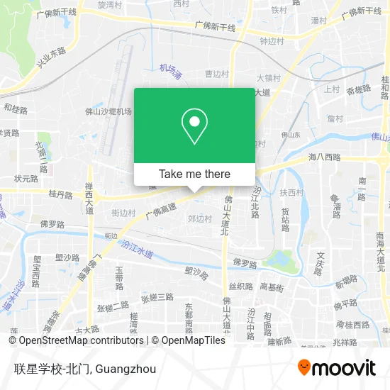 联星学校-北门 map