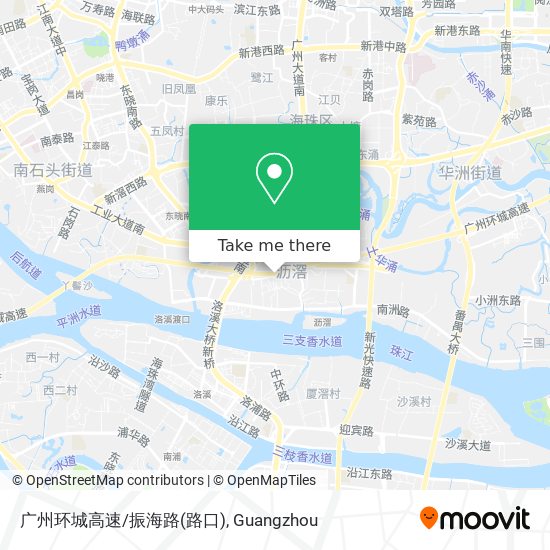 广州环城高速/振海路(路口) map