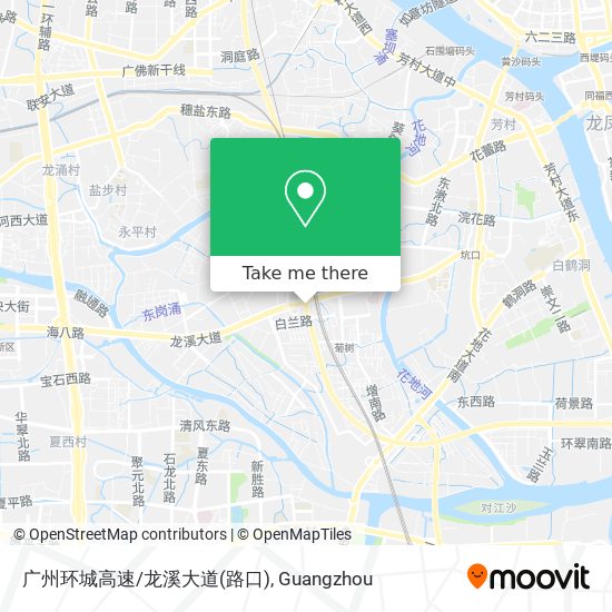 广州环城高速/龙溪大道(路口) map