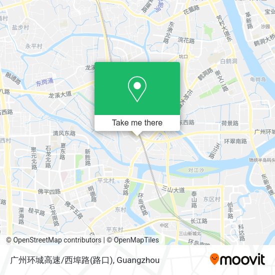 广州环城高速/西埠路(路口) map