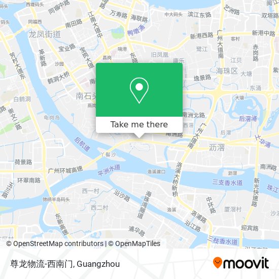 尊龙物流-西南门 map