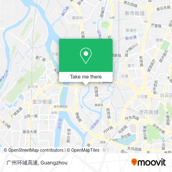广州环城高速 map