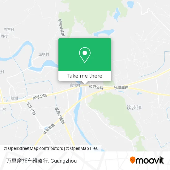 万里摩托车维修行 map