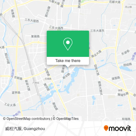 威程汽服 map