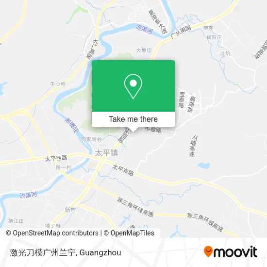 激光刀模广州兰宁 map