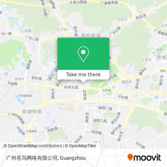 广州苍鸟网络有限公司 map