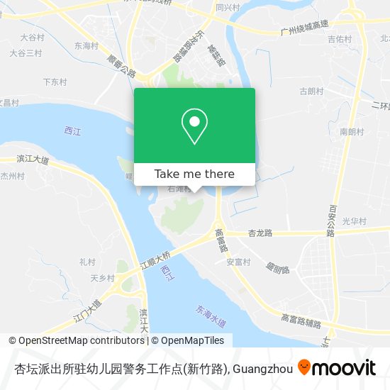 杏坛派出所驻幼儿园警务工作点(新竹路) map