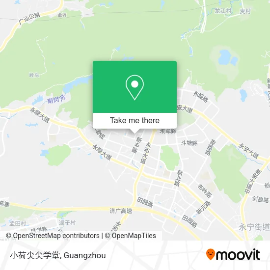 小荷尖尖学堂 map