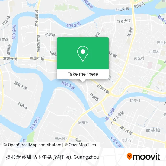 提拉米苏甜品下午茶(容桂店) map