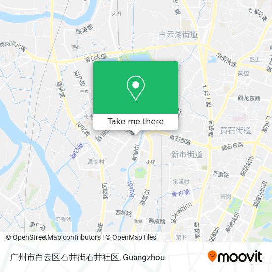 广州市白云区石井街石井社区 map
