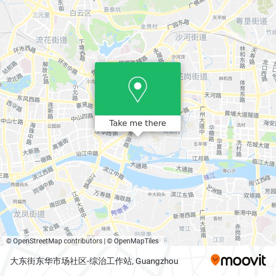 大东街东华市场社区-综治工作站 map