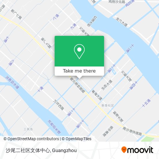 沙尾二社区文体中心 map