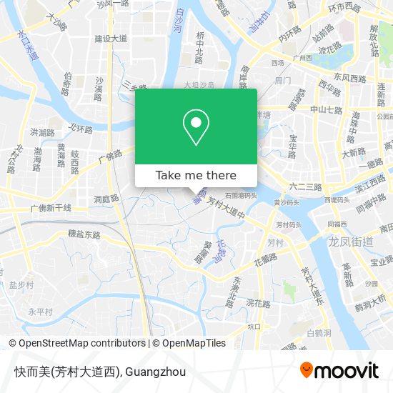 快而美(芳村大道西) map