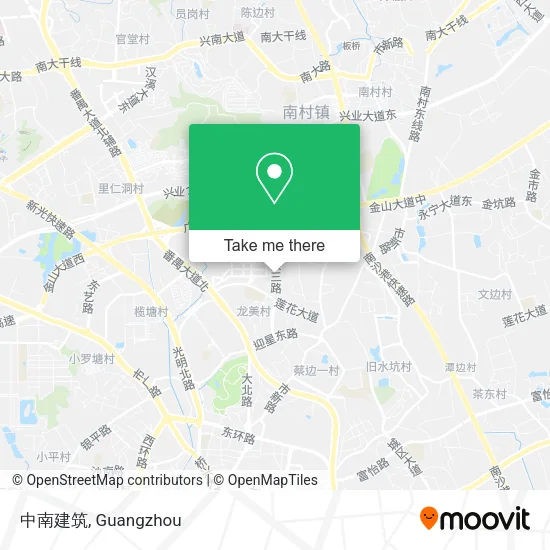 中南建筑 map