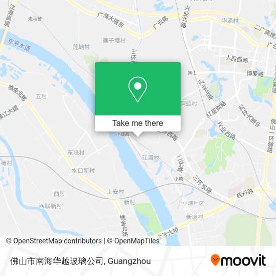 佛山市南海华越玻璃公司 map