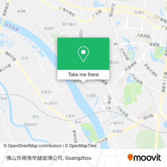 佛山市南海华越玻璃公司 map