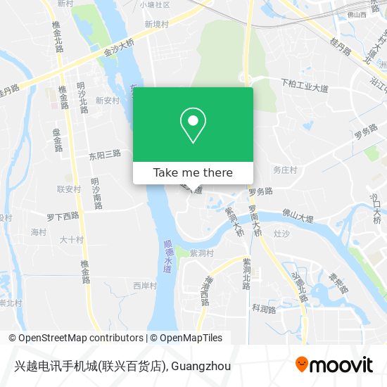 兴越电讯手机城(联兴百货店) map