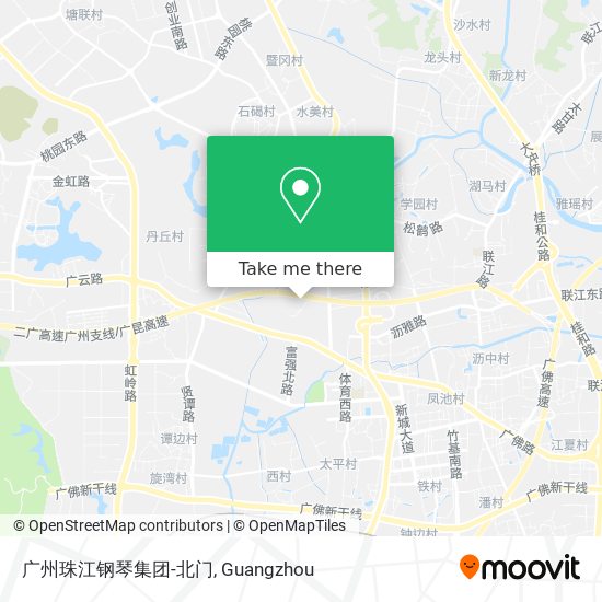 广州珠江钢琴集团-北门 map