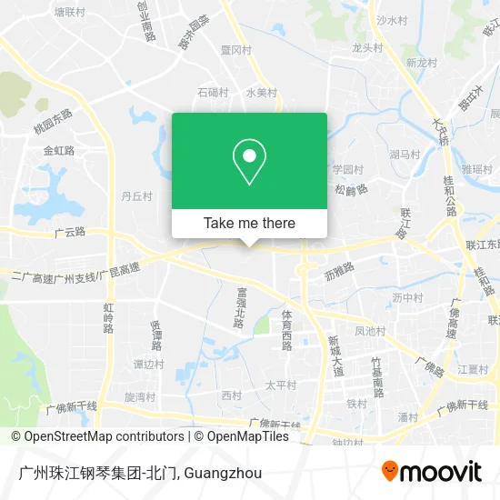 广州珠江钢琴集团-北门 map