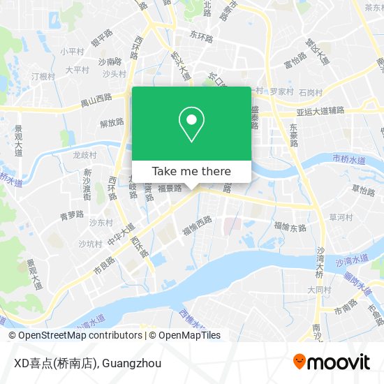 XD喜点(桥南店) map