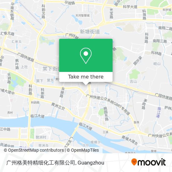 广州格美特精细化工有限公司 map