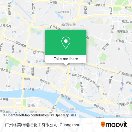 广州格美特精细化工有限公司 map
