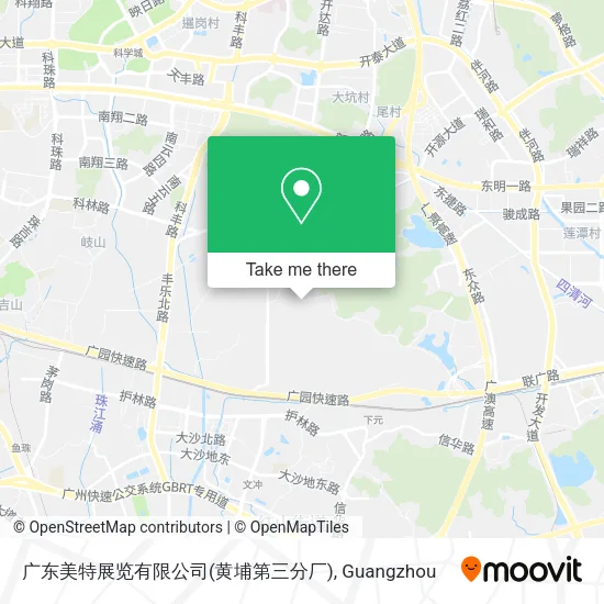 广东美特展览有限公司(黄埔第三分厂) map