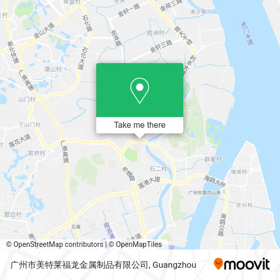 广州市美特莱福龙金属制品有限公司 map