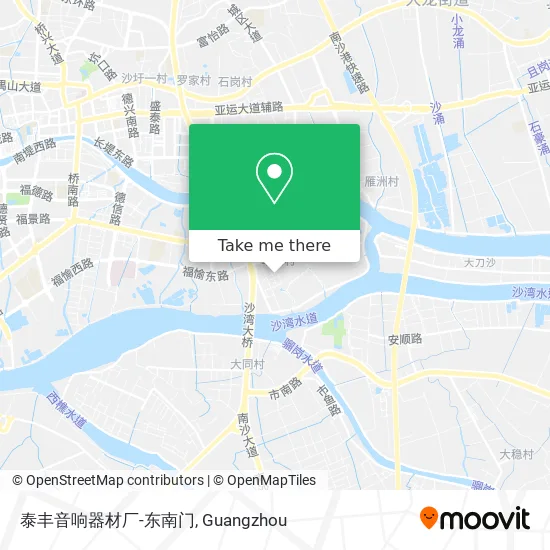 泰丰音响器材厂-东南门 map