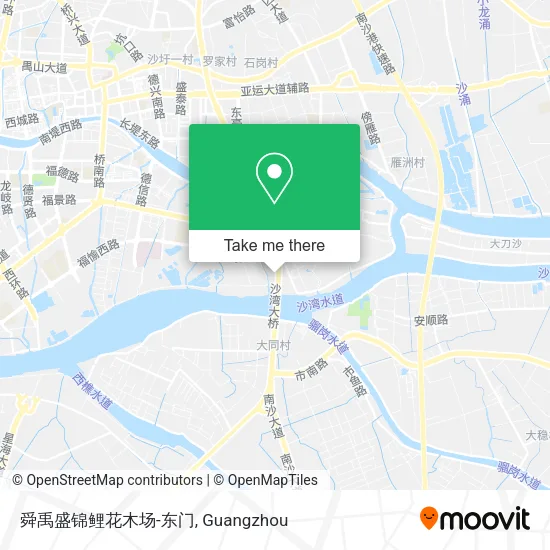 舜禹盛锦鲤花木场-东门 map