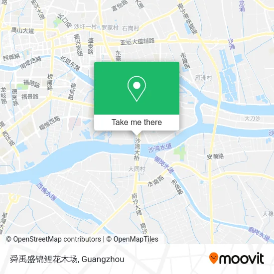 舜禹盛锦鲤花木场 map