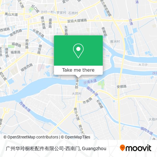 广州华玲橱柜配件有限公司-西南门 map