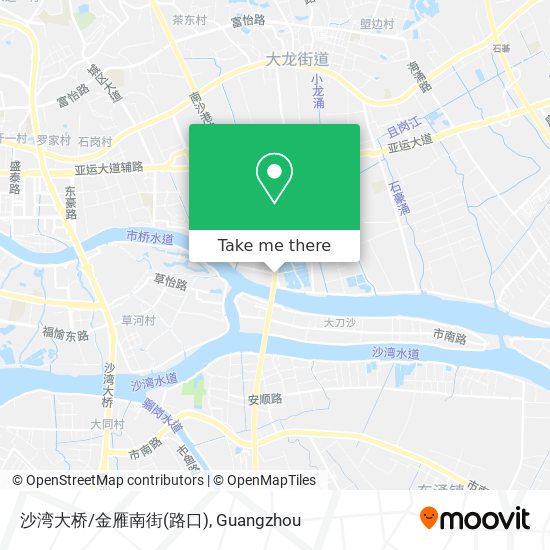 沙湾大桥/金雁南街(路口) map