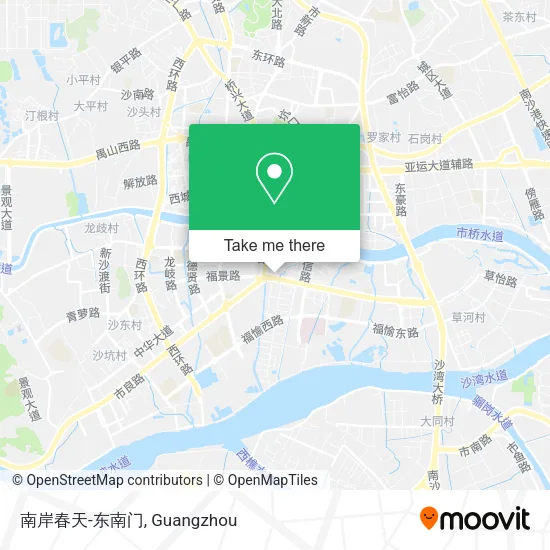 南岸春天-东南门 map
