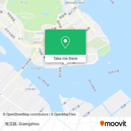海滨路 map