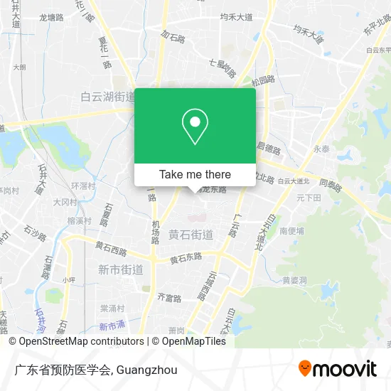 广东省预防医学会 map