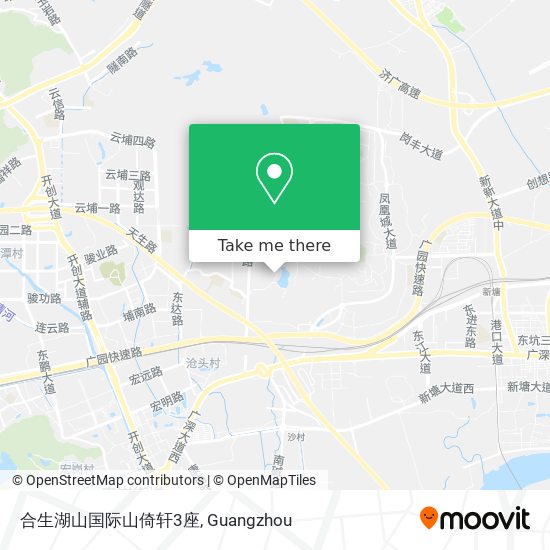 合生湖山国际山倚轩3座 map