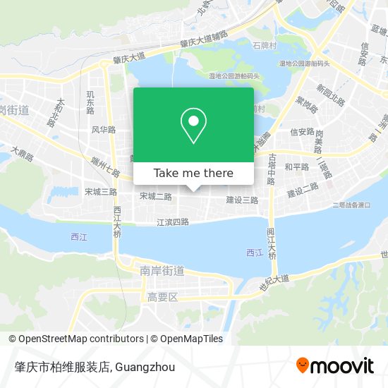 肇庆市柏维服装店 map