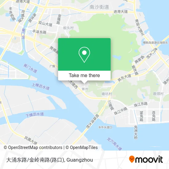 大涌东路/金岭南路(路口) map