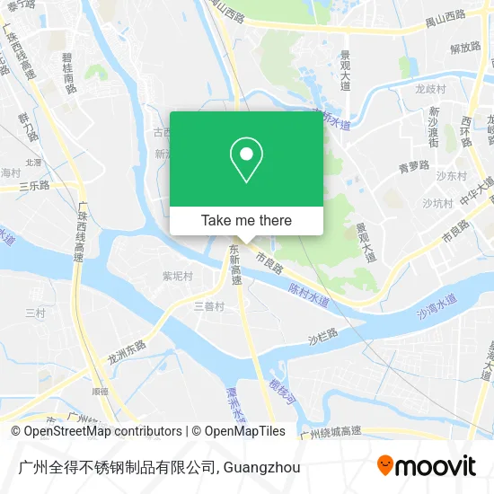 广州全得不锈钢制品有限公司 map