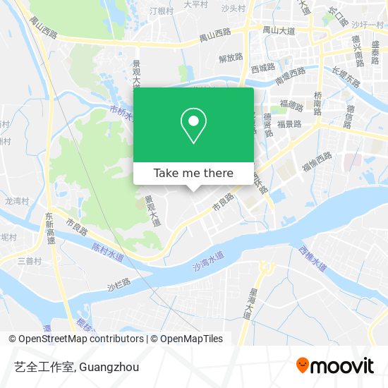艺全工作室 map