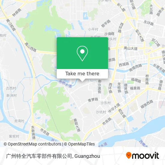 广州特全汽车零部件有限公司 map