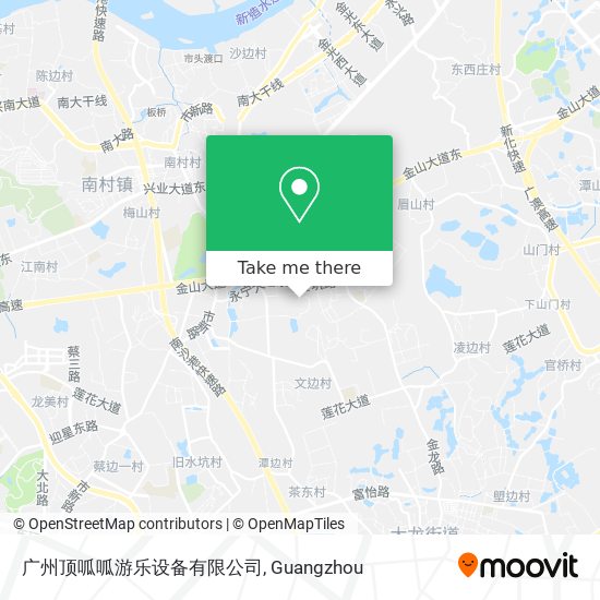 广州顶呱呱游乐设备有限公司 map