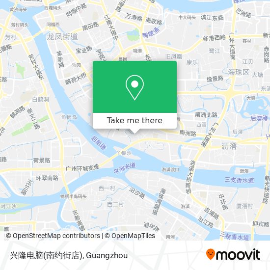 兴隆电脑(南约街店) map