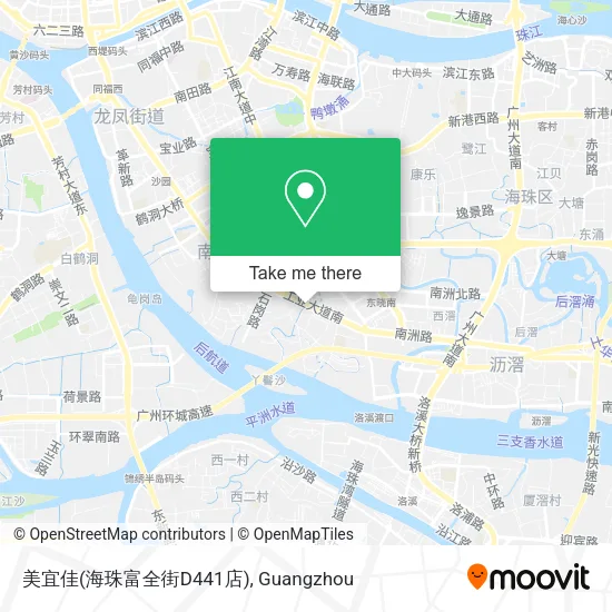 美宜佳(海珠富全街D441店) map