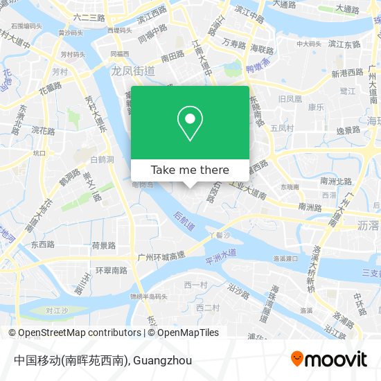 中国移动(南晖苑西南) map
