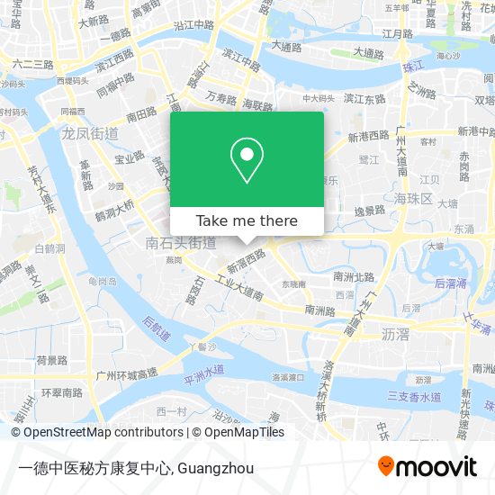 一德中医秘方康复中心 map