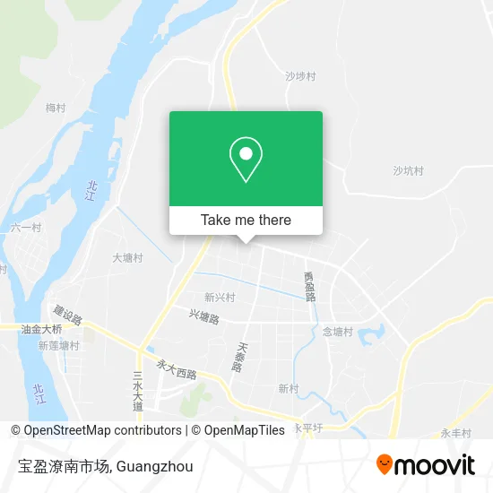 宝盈潦南市场 map