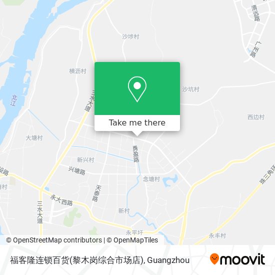 福客隆连锁百货(黎木岗综合市场店) map
