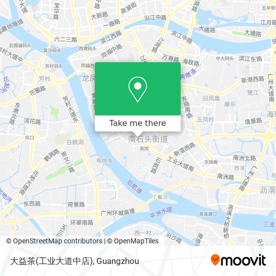 大益茶(工业大道中店) map